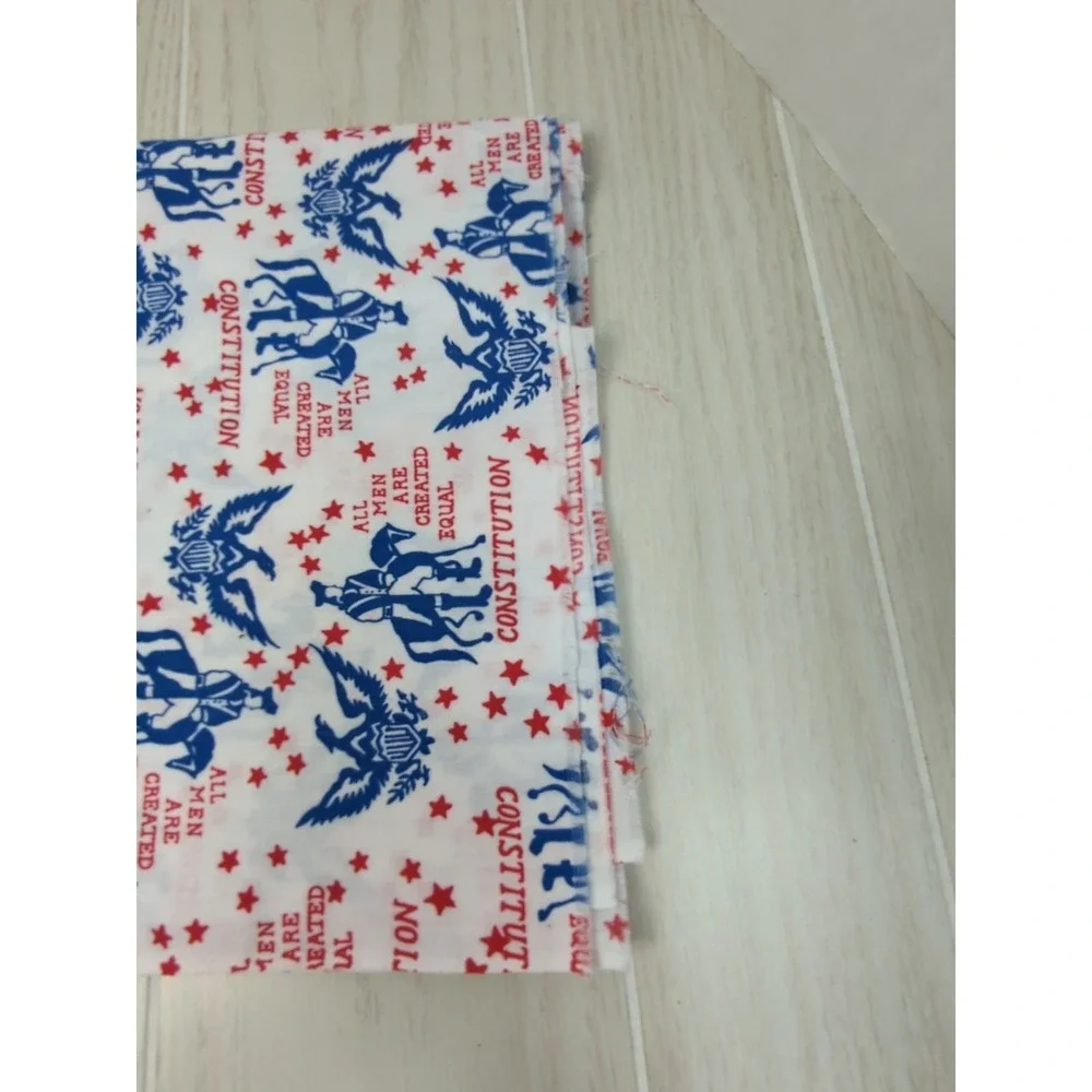 Fabric stars Eagle Constitution Patriotic 36x44